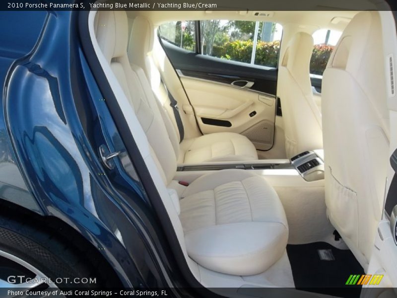 Yachting Blue Metallic / Yachting Blue/Cream 2010 Porsche Panamera S