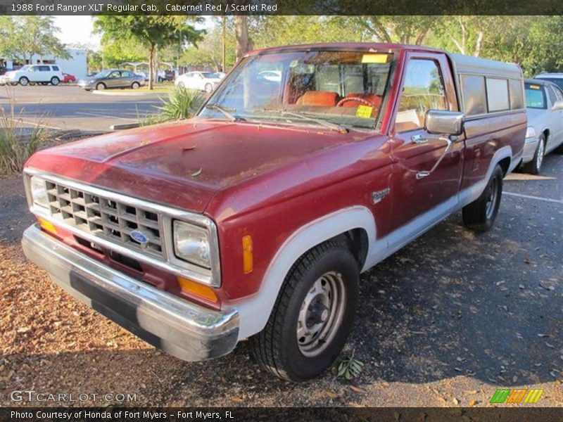 Front 3/4 View of 1988 Ranger XLT Regular Cab