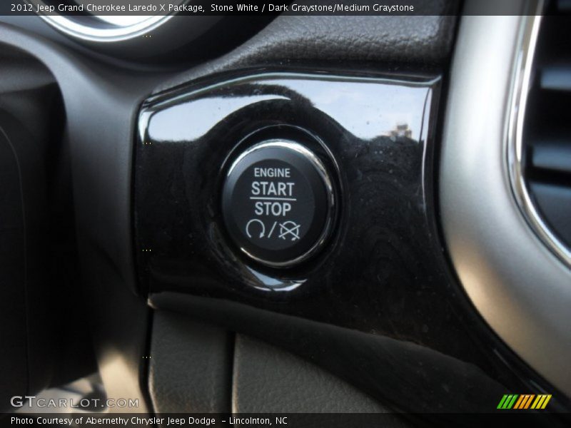 Stone White / Dark Graystone/Medium Graystone 2012 Jeep Grand Cherokee Laredo X Package
