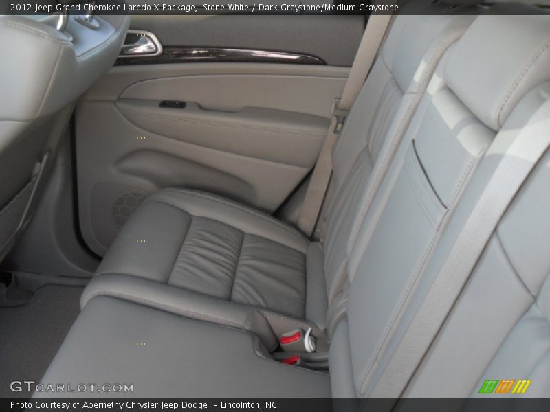 Stone White / Dark Graystone/Medium Graystone 2012 Jeep Grand Cherokee Laredo X Package