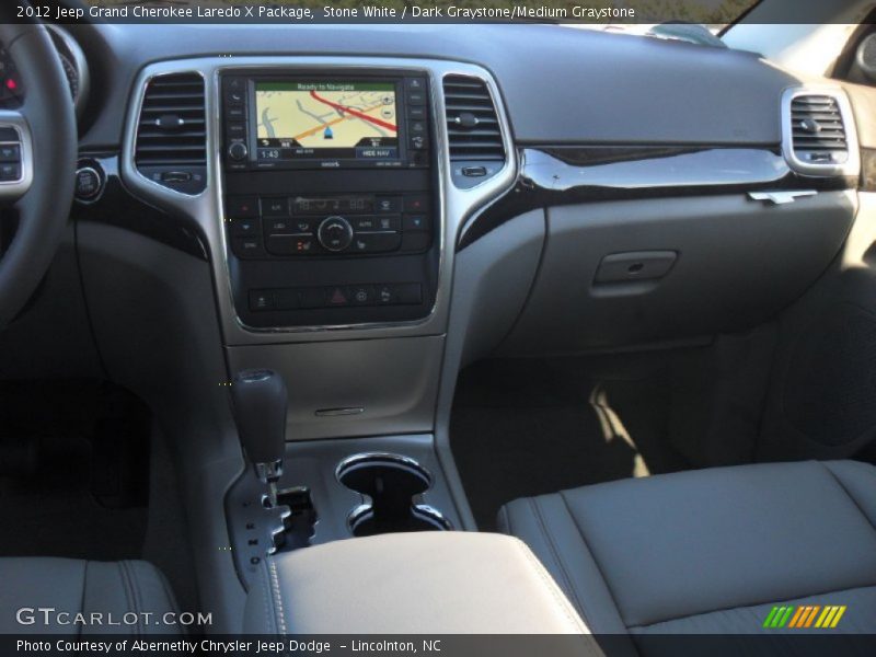 Stone White / Dark Graystone/Medium Graystone 2012 Jeep Grand Cherokee Laredo X Package