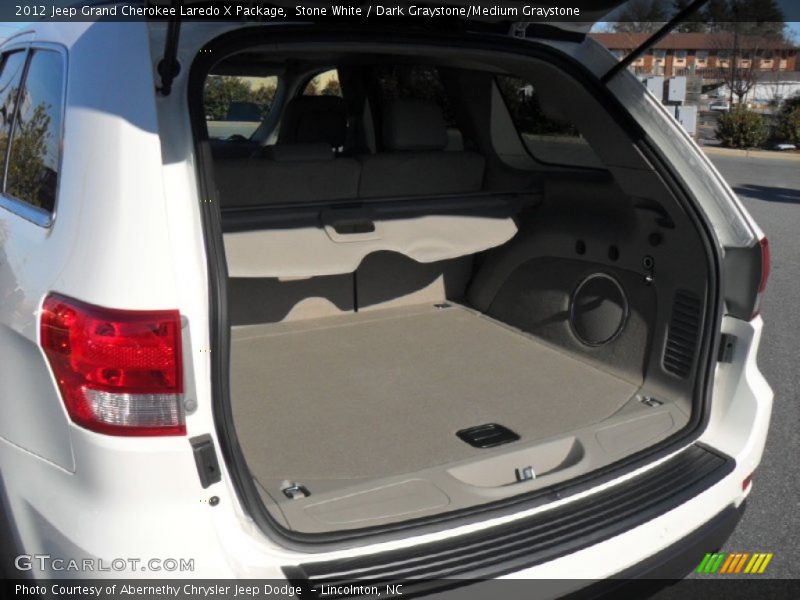 Stone White / Dark Graystone/Medium Graystone 2012 Jeep Grand Cherokee Laredo X Package