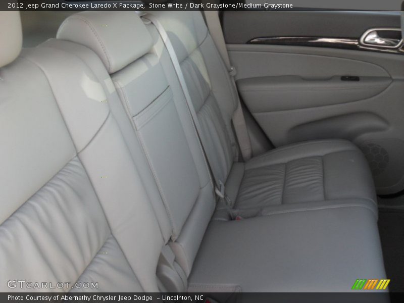 Stone White / Dark Graystone/Medium Graystone 2012 Jeep Grand Cherokee Laredo X Package