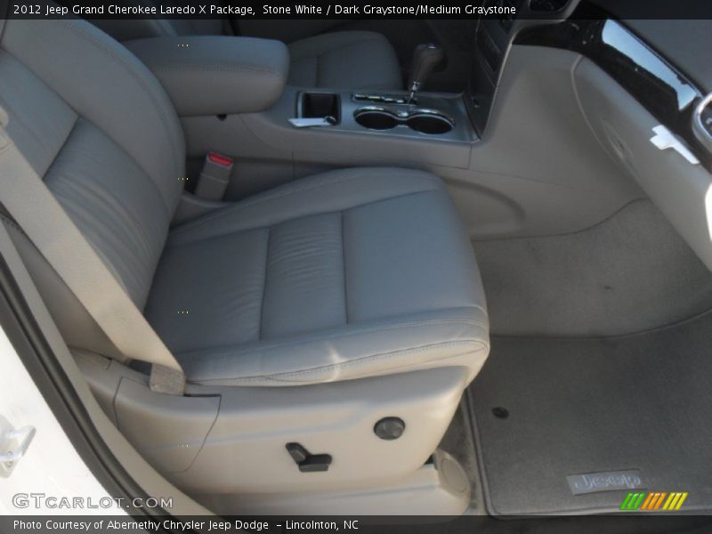 Stone White / Dark Graystone/Medium Graystone 2012 Jeep Grand Cherokee Laredo X Package