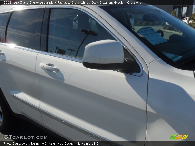 Stone White / Dark Graystone/Medium Graystone 2012 Jeep Grand Cherokee Laredo X Package