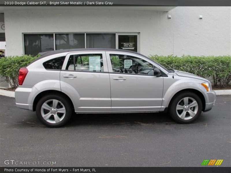 Bright Silver Metallic / Dark Slate Gray 2010 Dodge Caliber SXT