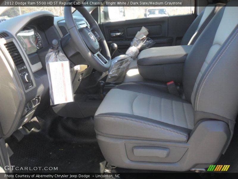  2012 Ram 5500 HD ST Regular Cab 4x4 Chassis Dark Slate/Medium Graystone Interior