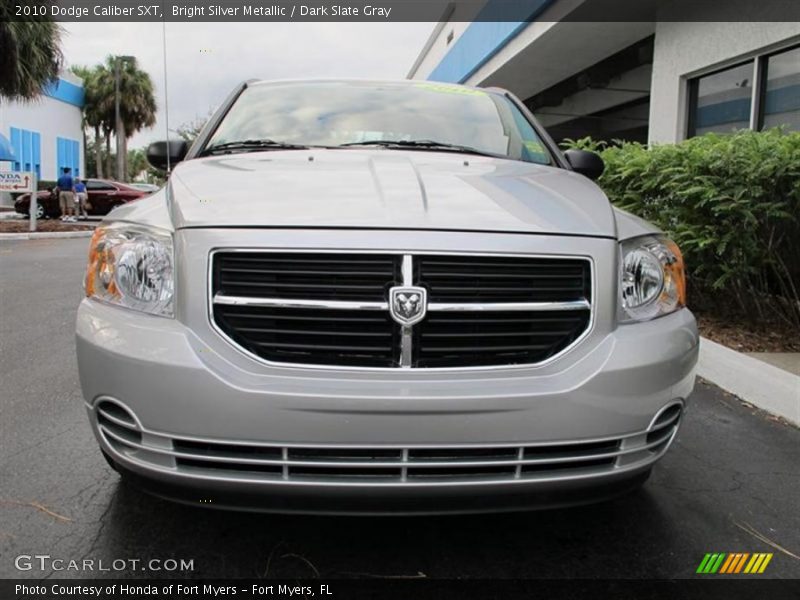Bright Silver Metallic / Dark Slate Gray 2010 Dodge Caliber SXT