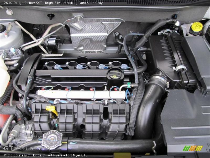 Bright Silver Metallic / Dark Slate Gray 2010 Dodge Caliber SXT