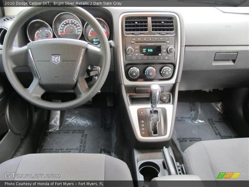 Bright Silver Metallic / Dark Slate Gray 2010 Dodge Caliber SXT