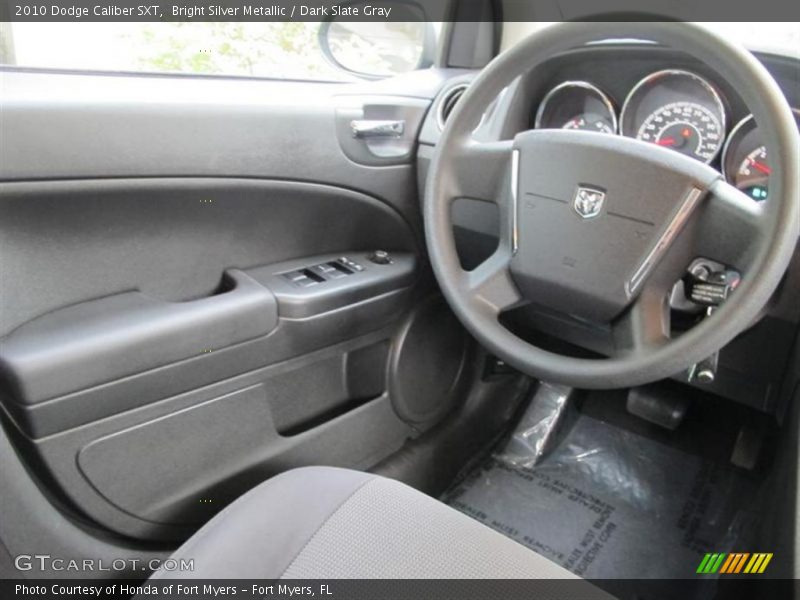 Bright Silver Metallic / Dark Slate Gray 2010 Dodge Caliber SXT