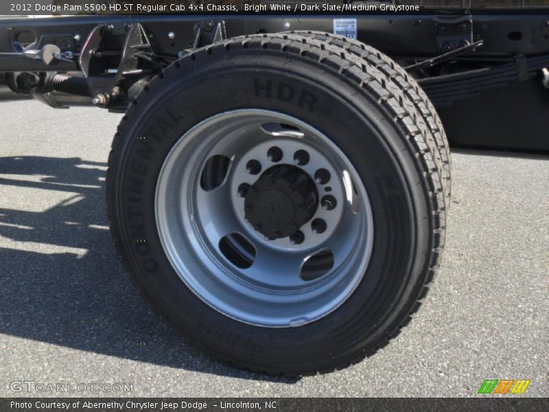  2012 Ram 5500 HD ST Regular Cab 4x4 Chassis Wheel