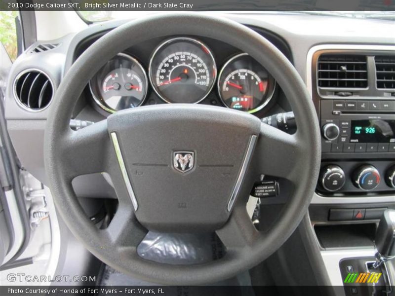 Bright Silver Metallic / Dark Slate Gray 2010 Dodge Caliber SXT