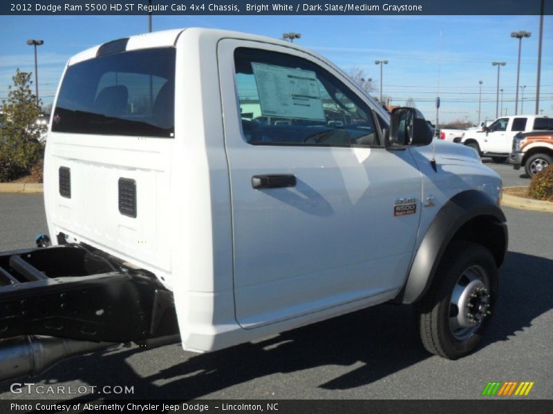  2012 Ram 5500 HD ST Regular Cab 4x4 Chassis Bright White