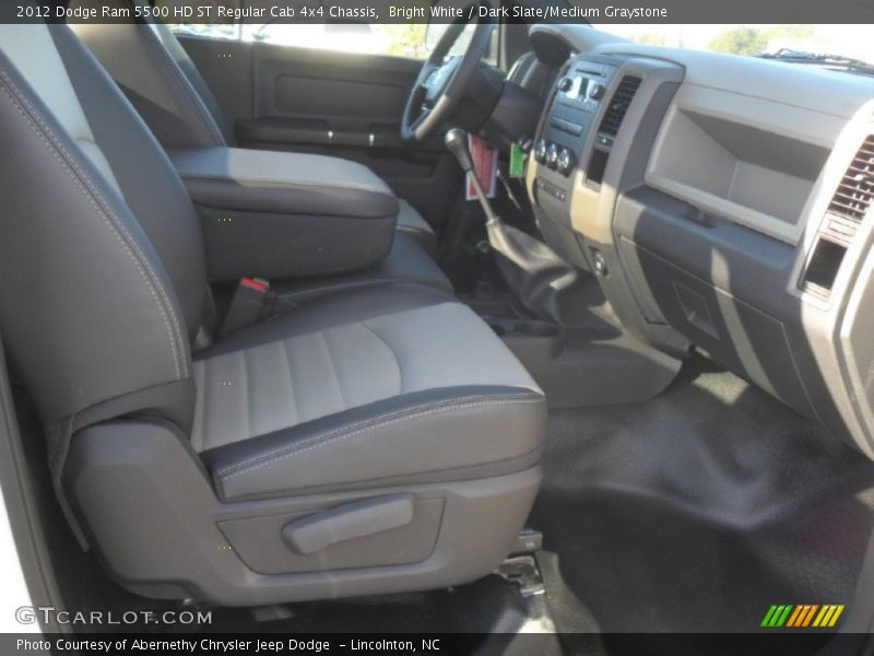  2012 Ram 5500 HD ST Regular Cab 4x4 Chassis Dark Slate/Medium Graystone Interior