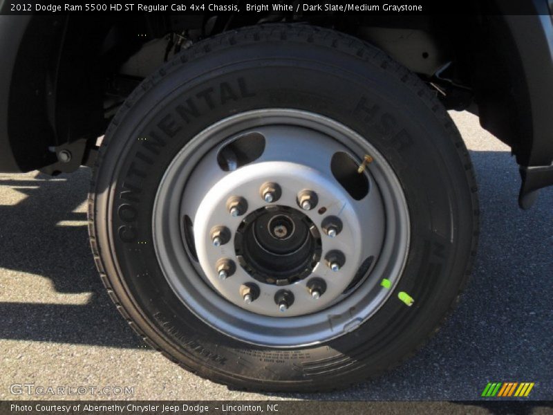  2012 Ram 5500 HD ST Regular Cab 4x4 Chassis Wheel