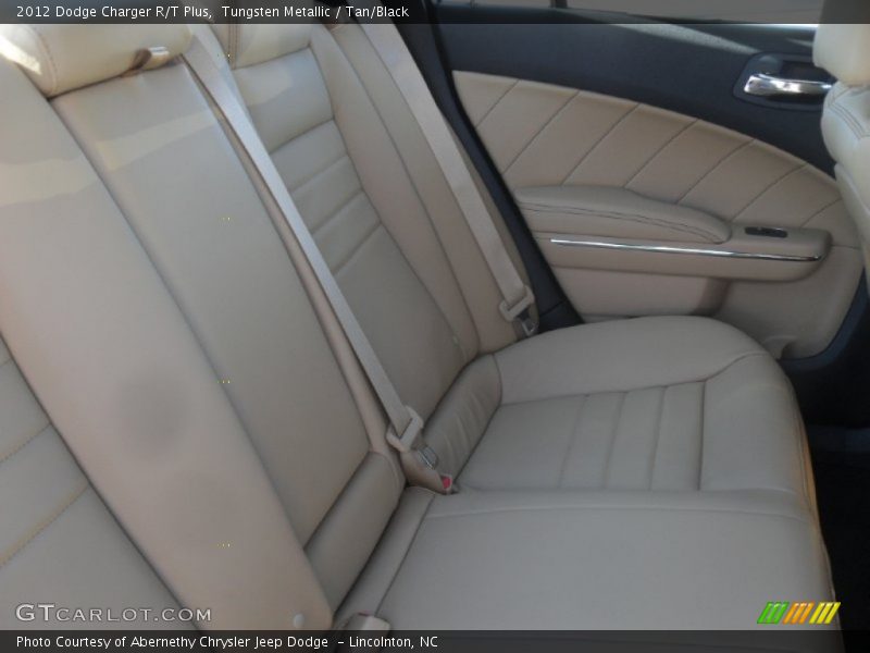 Tungsten Metallic / Tan/Black 2012 Dodge Charger R/T Plus