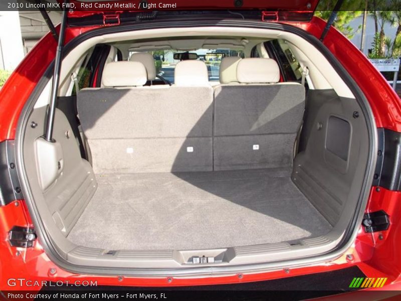 Red Candy Metallic / Light Camel 2010 Lincoln MKX FWD