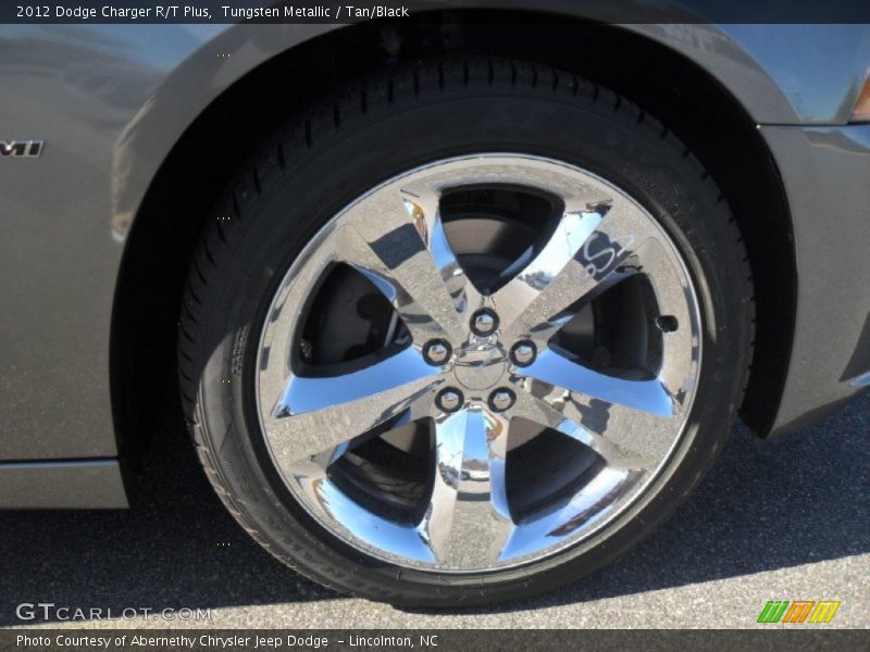 Tungsten Metallic / Tan/Black 2012 Dodge Charger R/T Plus