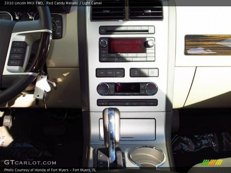 Red Candy Metallic / Light Camel 2010 Lincoln MKX FWD
