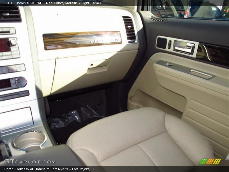 Red Candy Metallic / Light Camel 2010 Lincoln MKX FWD