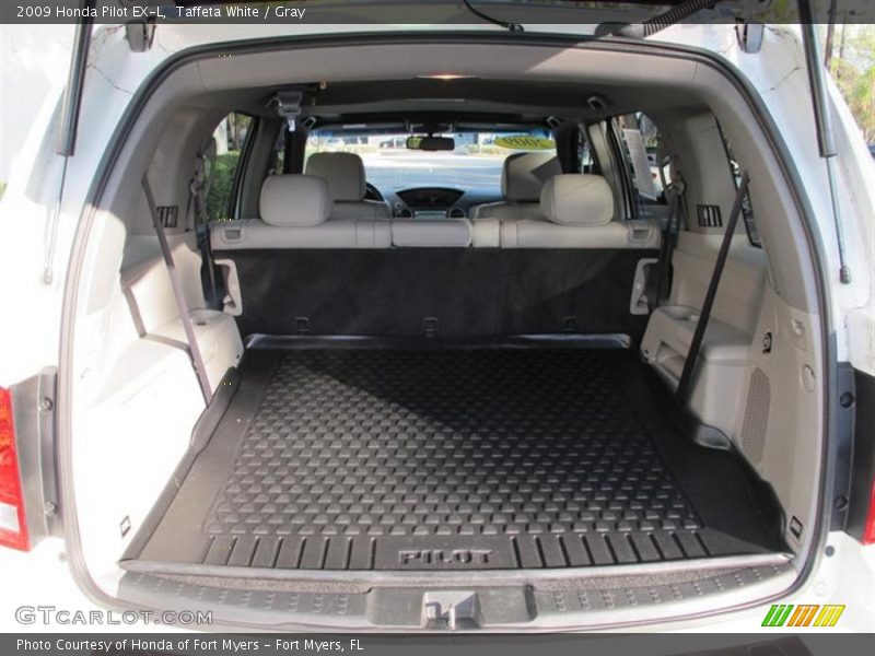 Taffeta White / Gray 2009 Honda Pilot EX-L