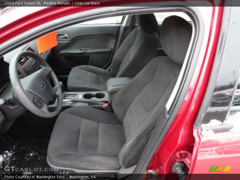 Redfire Metallic / Charcoal Black 2009 Ford Fusion SE