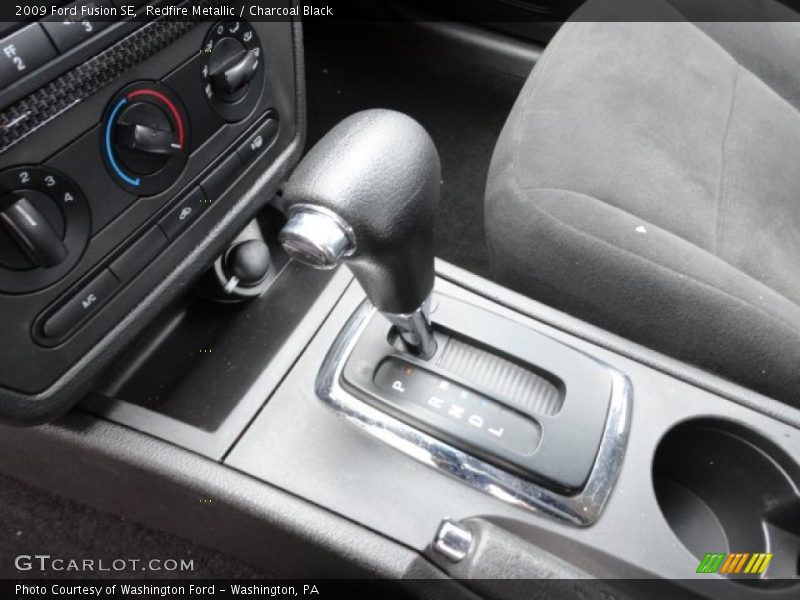 Redfire Metallic / Charcoal Black 2009 Ford Fusion SE