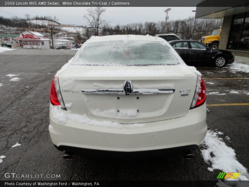 White Chocolate Tri-Coat / Cashmere 2009 Lincoln MKS AWD Sedan
