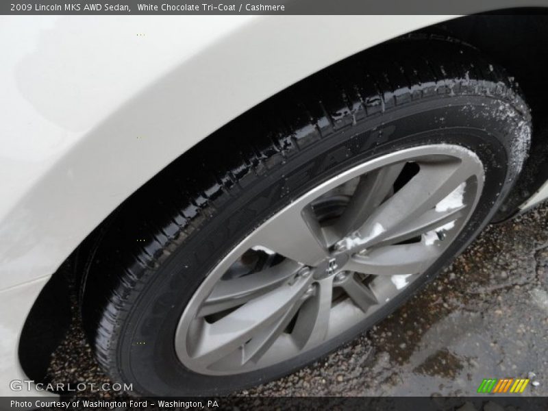 White Chocolate Tri-Coat / Cashmere 2009 Lincoln MKS AWD Sedan