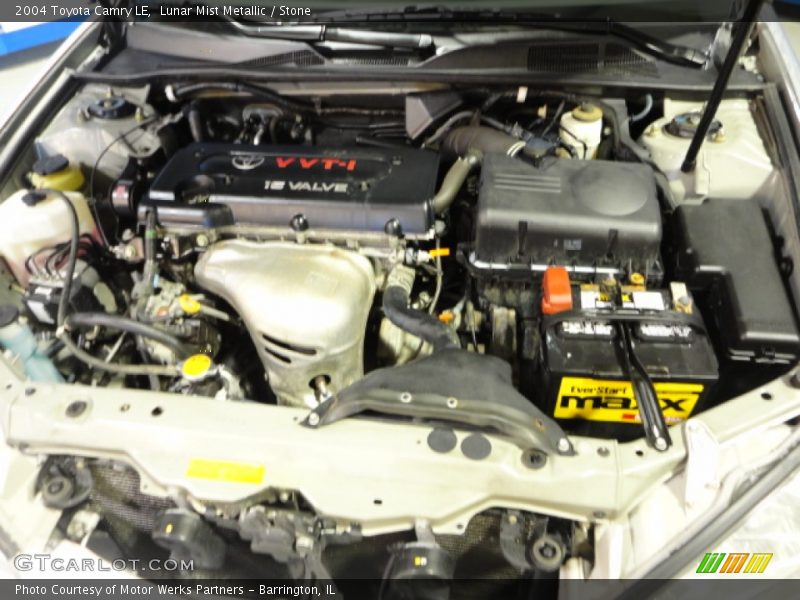 Lunar Mist Metallic / Stone 2004 Toyota Camry LE