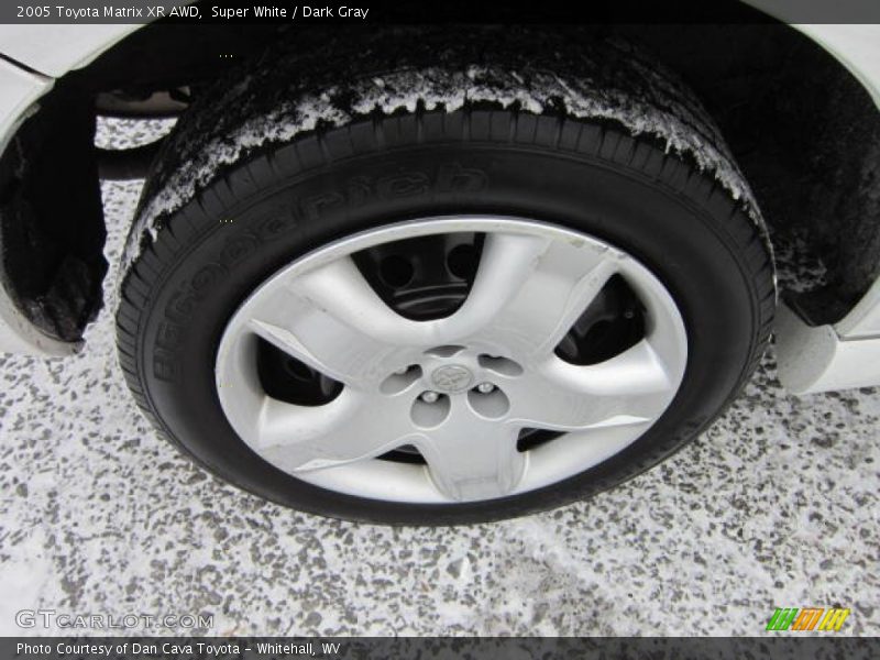 Super White / Dark Gray 2005 Toyota Matrix XR AWD