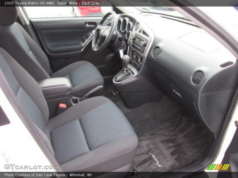 Super White / Dark Gray 2005 Toyota Matrix XR AWD
