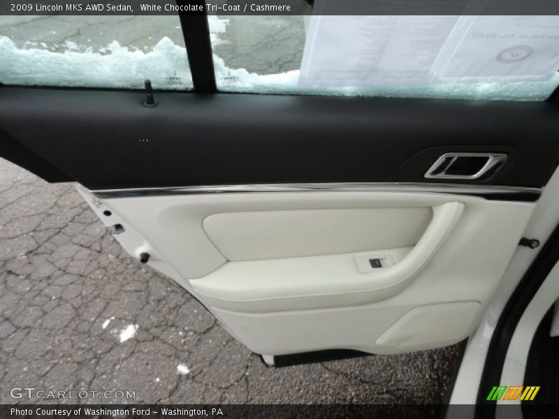 White Chocolate Tri-Coat / Cashmere 2009 Lincoln MKS AWD Sedan