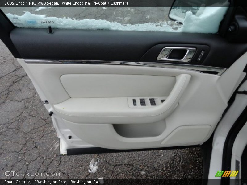 White Chocolate Tri-Coat / Cashmere 2009 Lincoln MKS AWD Sedan