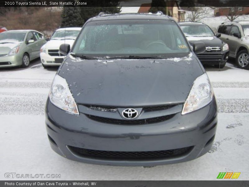 Slate Metallic / Stone 2010 Toyota Sienna LE