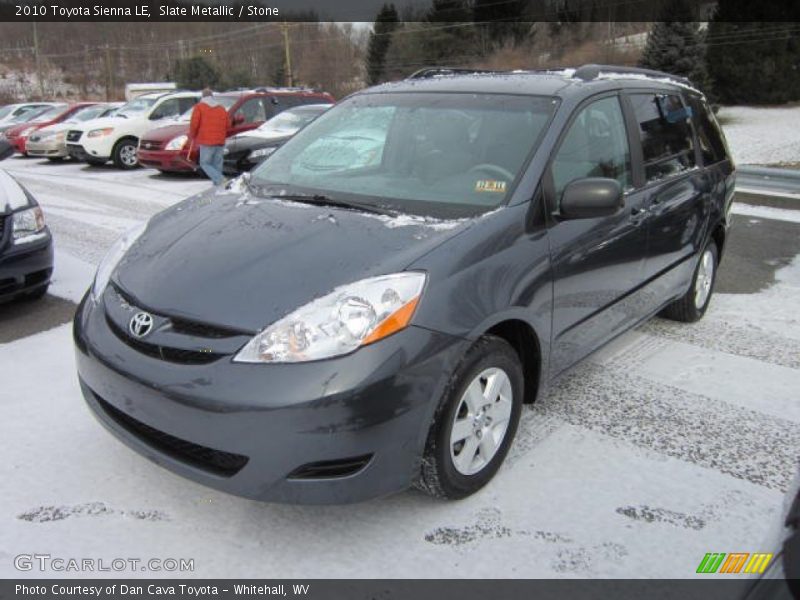 Slate Metallic / Stone 2010 Toyota Sienna LE