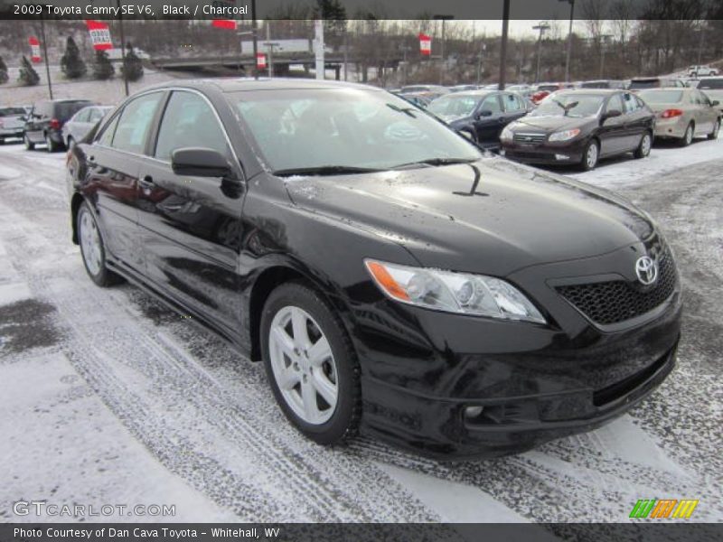 Black / Charcoal 2009 Toyota Camry SE V6