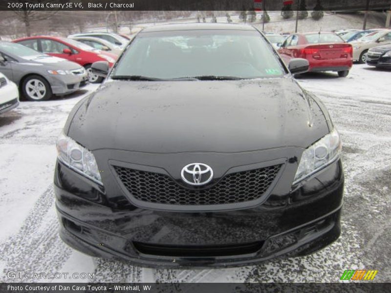 Black / Charcoal 2009 Toyota Camry SE V6