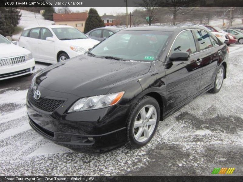 Black / Charcoal 2009 Toyota Camry SE V6