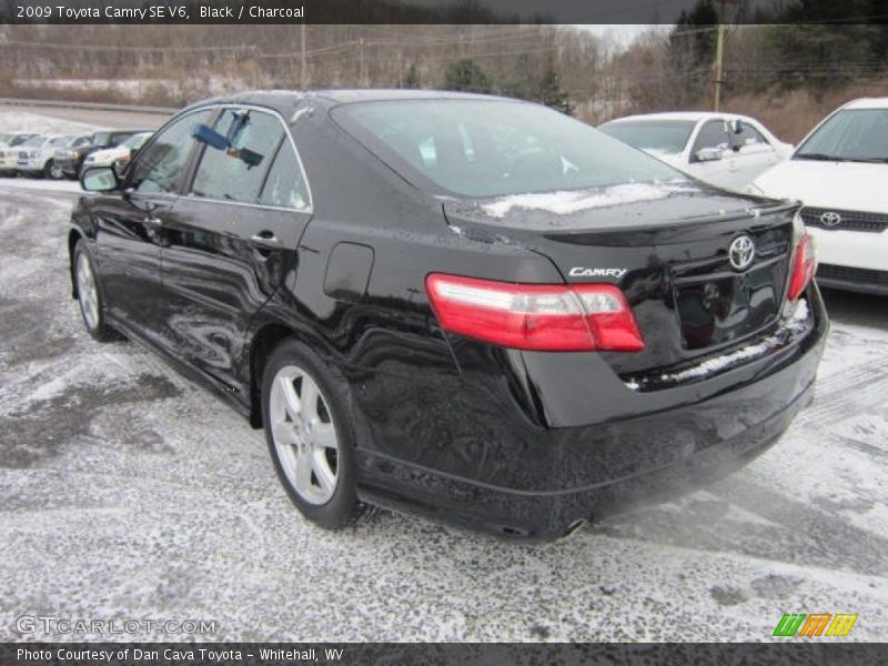 Black / Charcoal 2009 Toyota Camry SE V6