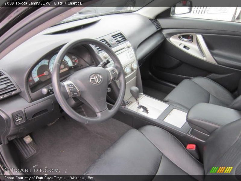  2009 Camry SE V6 Charcoal Interior