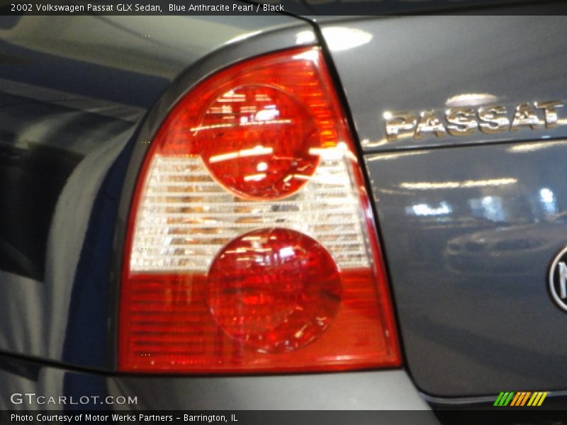 Blue Anthracite Pearl / Black 2002 Volkswagen Passat GLX Sedan