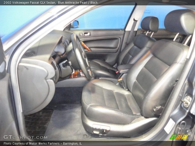 Blue Anthracite Pearl / Black 2002 Volkswagen Passat GLX Sedan