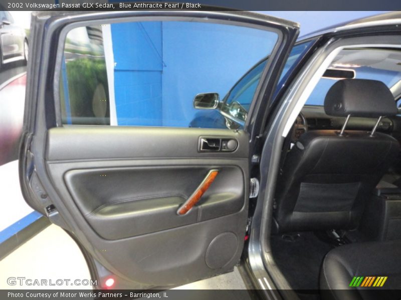 Blue Anthracite Pearl / Black 2002 Volkswagen Passat GLX Sedan
