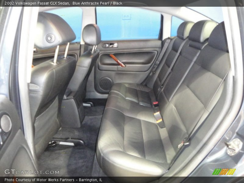 Blue Anthracite Pearl / Black 2002 Volkswagen Passat GLX Sedan