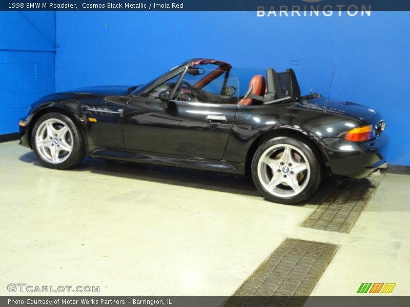 Cosmos Black Metallic / Imola Red 1998 BMW M Roadster