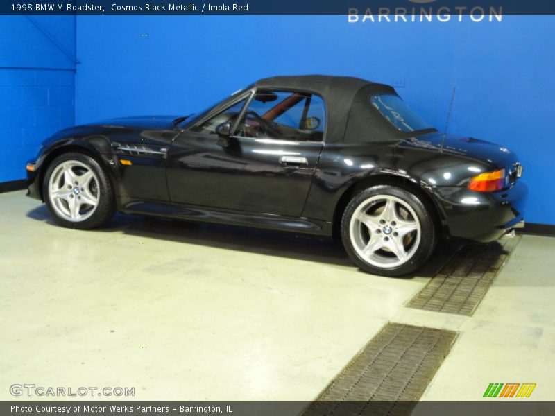 Cosmos Black Metallic / Imola Red 1998 BMW M Roadster