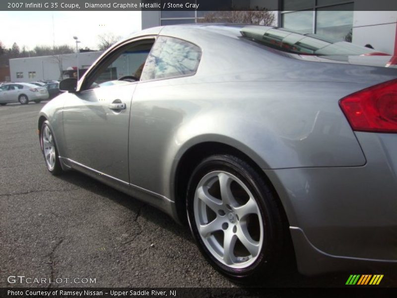 Diamond Graphite Metallic / Stone Gray 2007 Infiniti G 35 Coupe