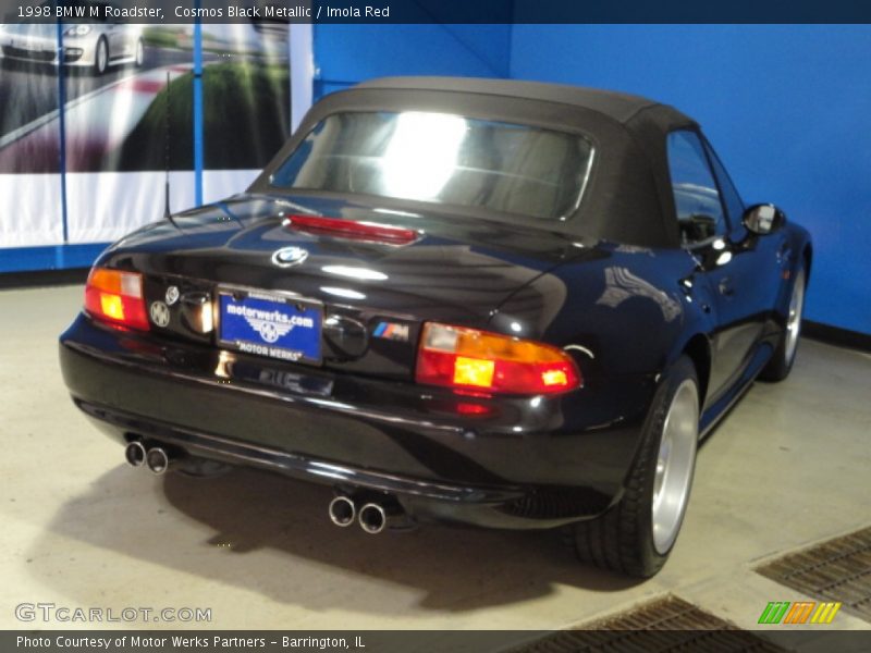 Cosmos Black Metallic / Imola Red 1998 BMW M Roadster